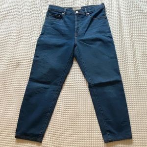 Everlane High Rise Slim Straight jeans EUC
